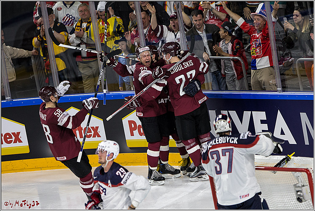 IIHF WM 2017, Lettland - USA, 13.05.2017